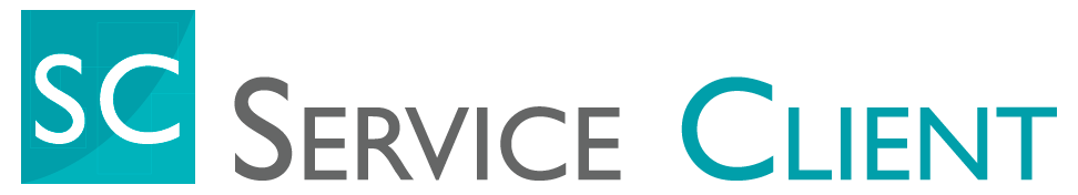 Logotipo de Service Client: Asesoría, Desarrollo e Innovación Web.